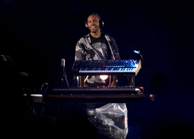 MANCHESTER, ENGLAND - JUNE 11: Frank Ocean performs at The Parklife Festival 2017 at Heaton Park on June 11, 2017 in Manchester, England. (Photo by Visionhaus#GP/Corbis via Getty Images))