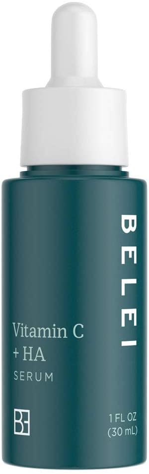 Belei by Amazon Vitamin C + Hyaluronic Acid Serum, Fragrance Free, Paraben Free
