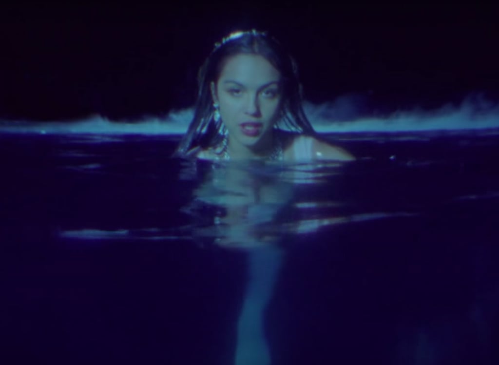 Olivia Rodrigo in a Lake in "Good 4 U" Video