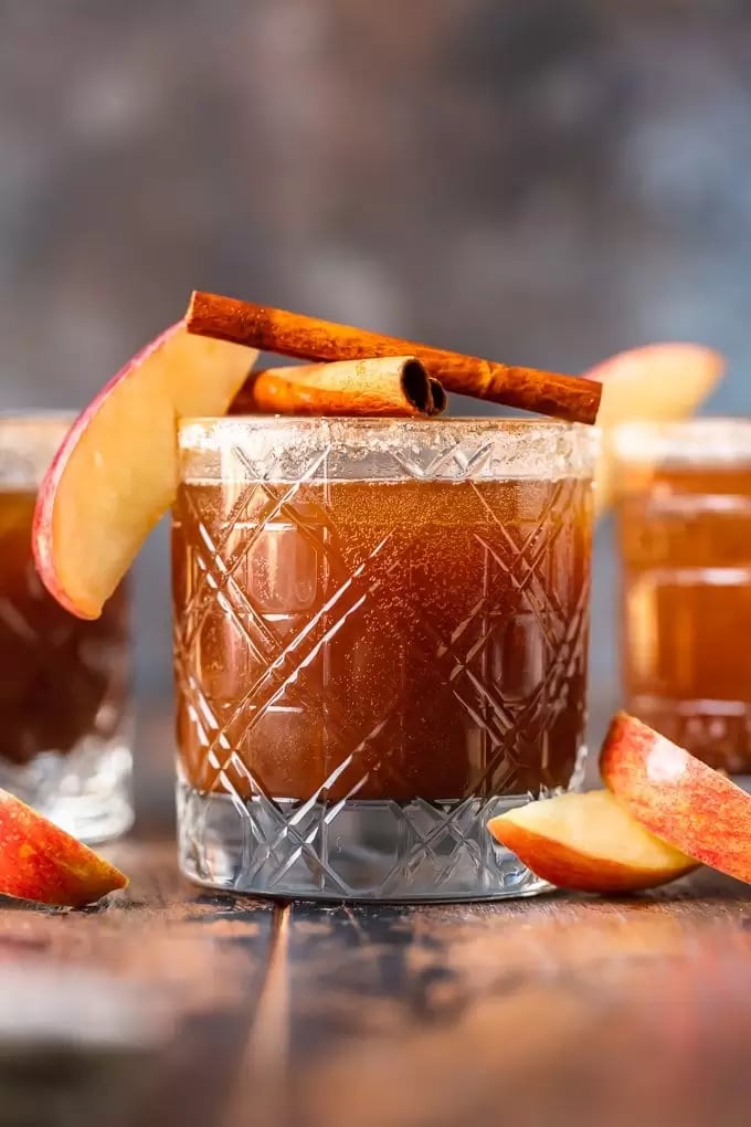 Apple Butter Old Fashioned Cocktail