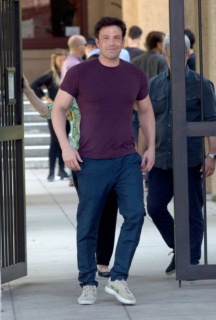 Ben Affleck on Set of Movie in LA June 2016
