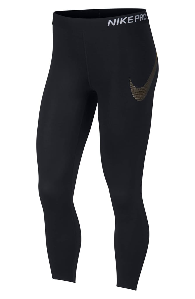 Nike Pro Embossed Logo 7/8 Tights | Best Workout Clothes For Women ...