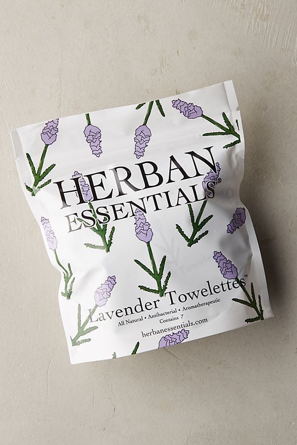 Herban Essentials Mini Lavender Essential Oil Towelettes
