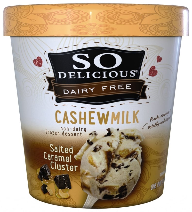 So Delicious Dairy-Free Cashewmilk Salted Caramel Cluster Frozen Dessert