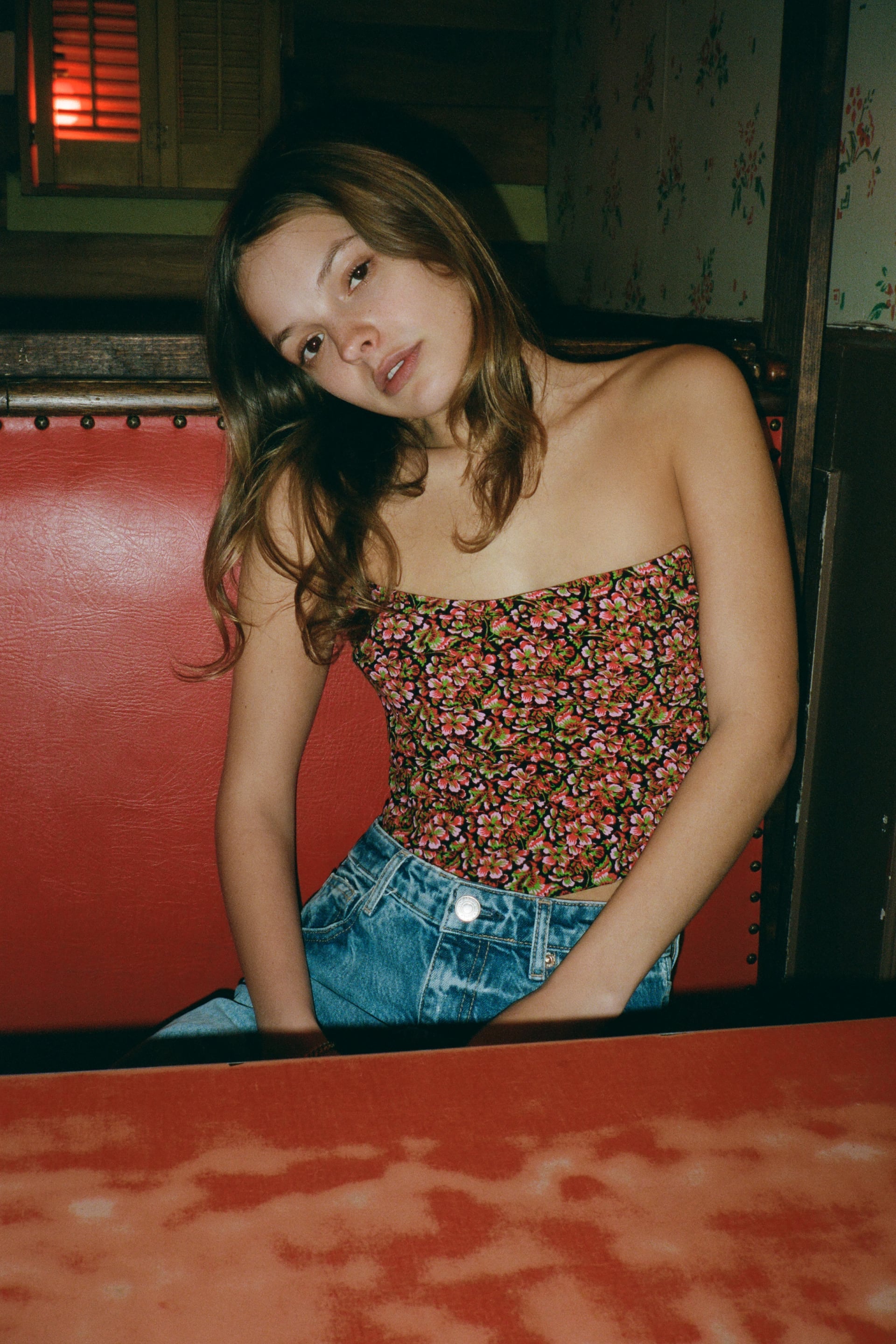 A Floral Top: Zara Floral Crop Top, Tube Tops Are Our Favourite Nostalgic  Spring Trend