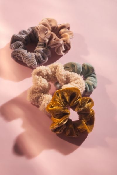 Velvet Hair Scrunchie Set