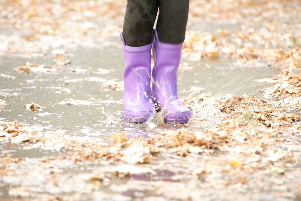 Jump in the Puddles and Make Raindrop Art