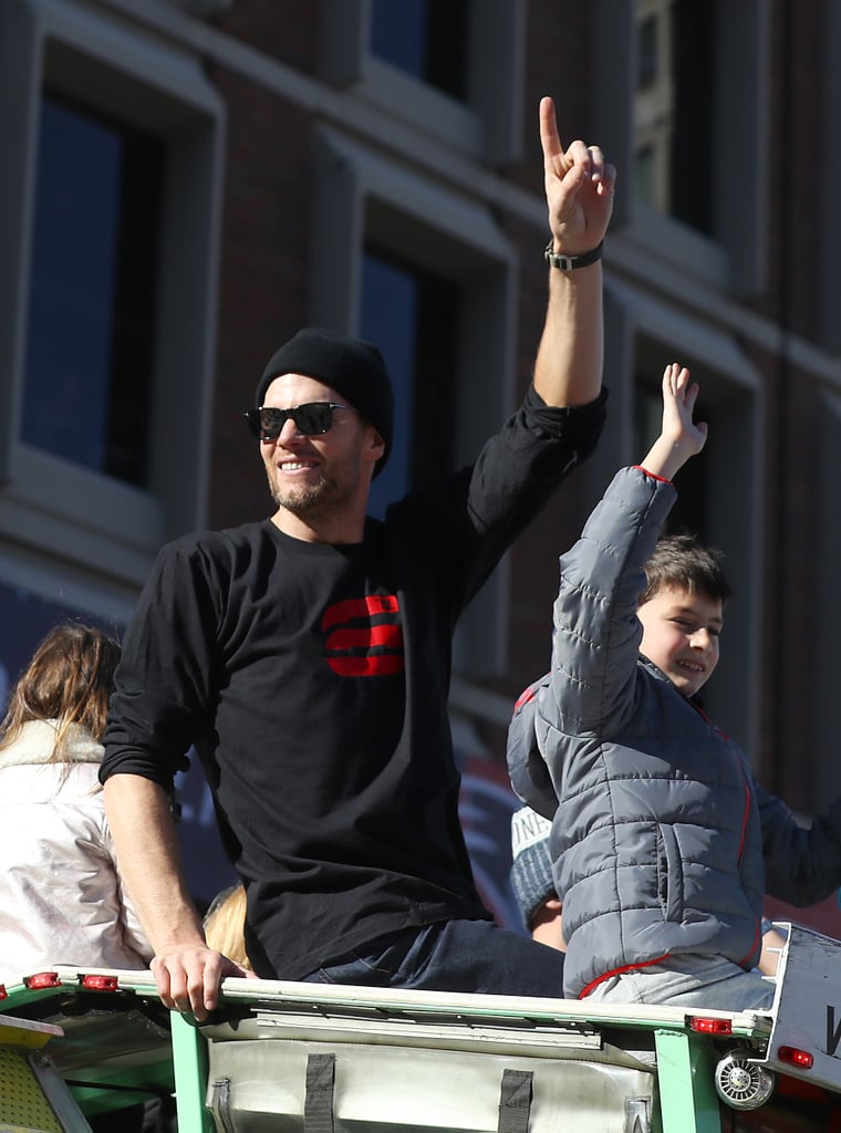 Tom Brady and His Family at 2019 Super Bowl Parade