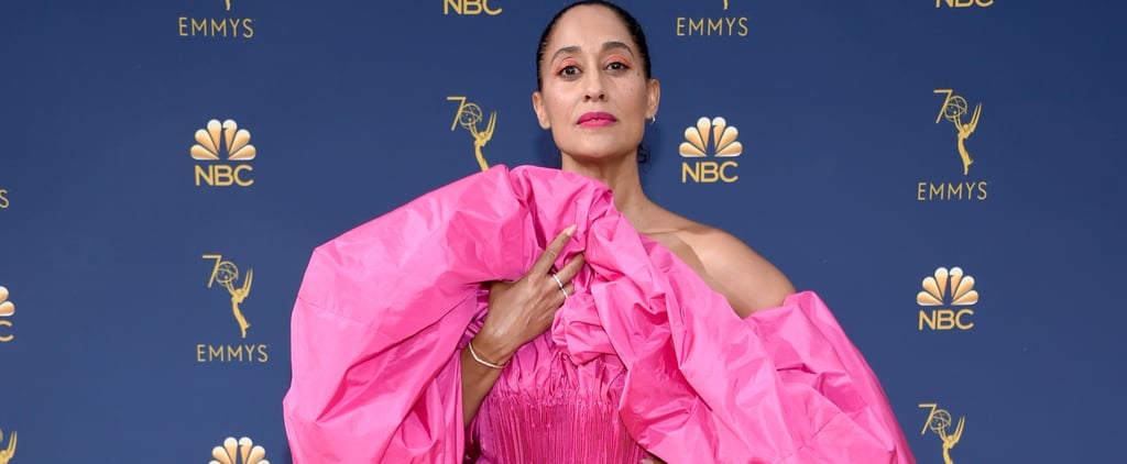 Tracee Ellis Ross in a Pink Valentino Gown at the 2018 Emmys