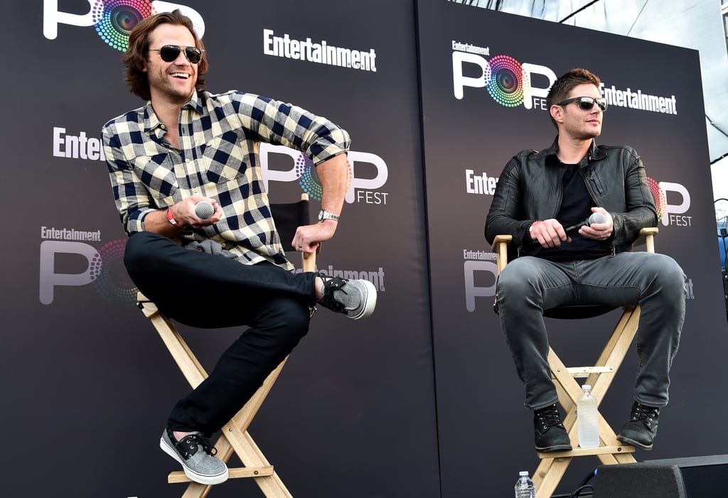 Jensen Ackles and Jared Padalecki at PopFest 2016