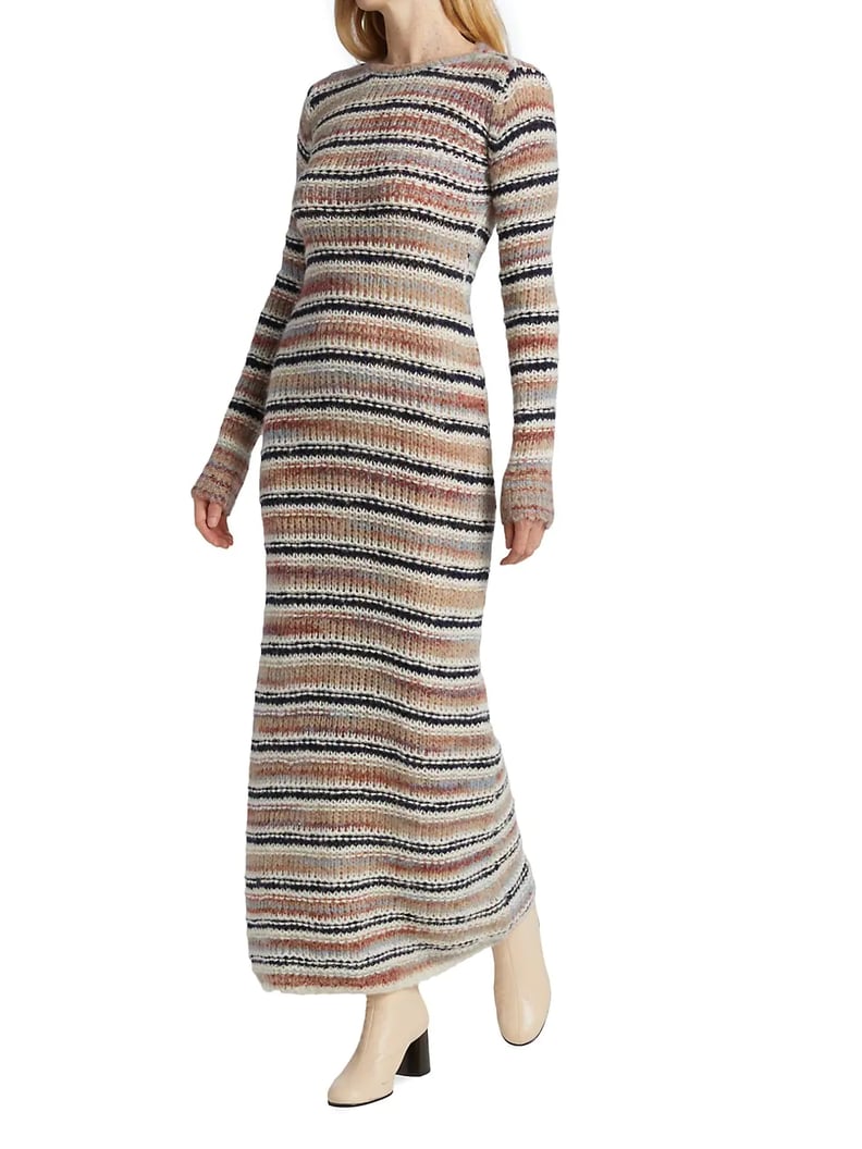 A.L.C. Josephine Striped Knit Dress