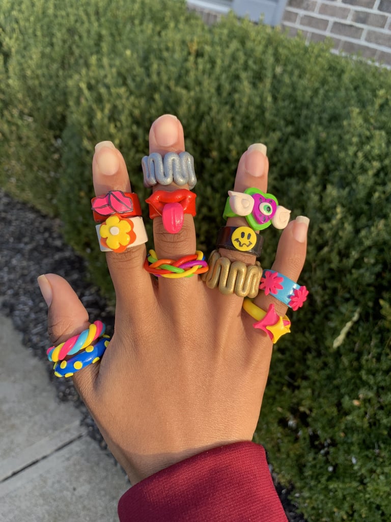 K&A Designs Shop Chunky Clay Rings
