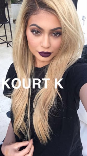 New Kylie Lip Kit Shade Kourt K