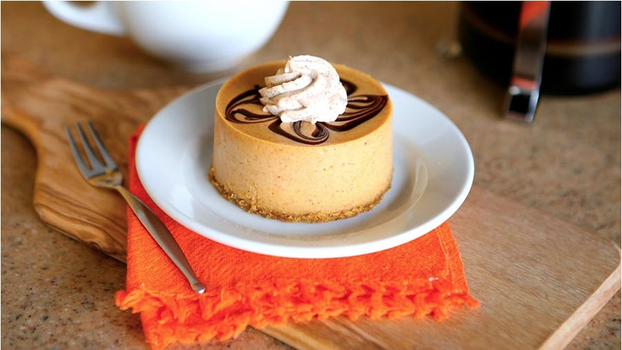 Pumpkin cheesecake