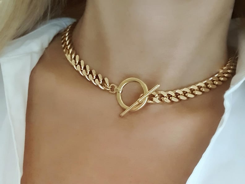 For a Failsafe Pick: GALifestyleJewelry Chunky Gold Choker