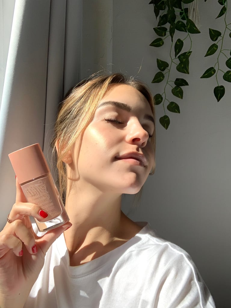 Once I blended out the highlighter, I noticed the natural glow it gave my skin. I used my fingers to dab it into my skin and loved the results. While the highlighter was pretty bright compared to the other one I used to use, it elevated my cheekbones and even gave them a slight contour.