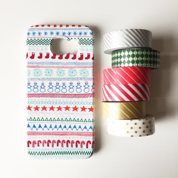 Christmas Doodles iPhone Case