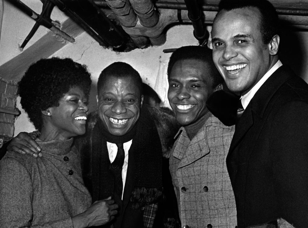 Harry Belafonte, Cicely Tyson, James Baldwin, and  Arthur Mitchell