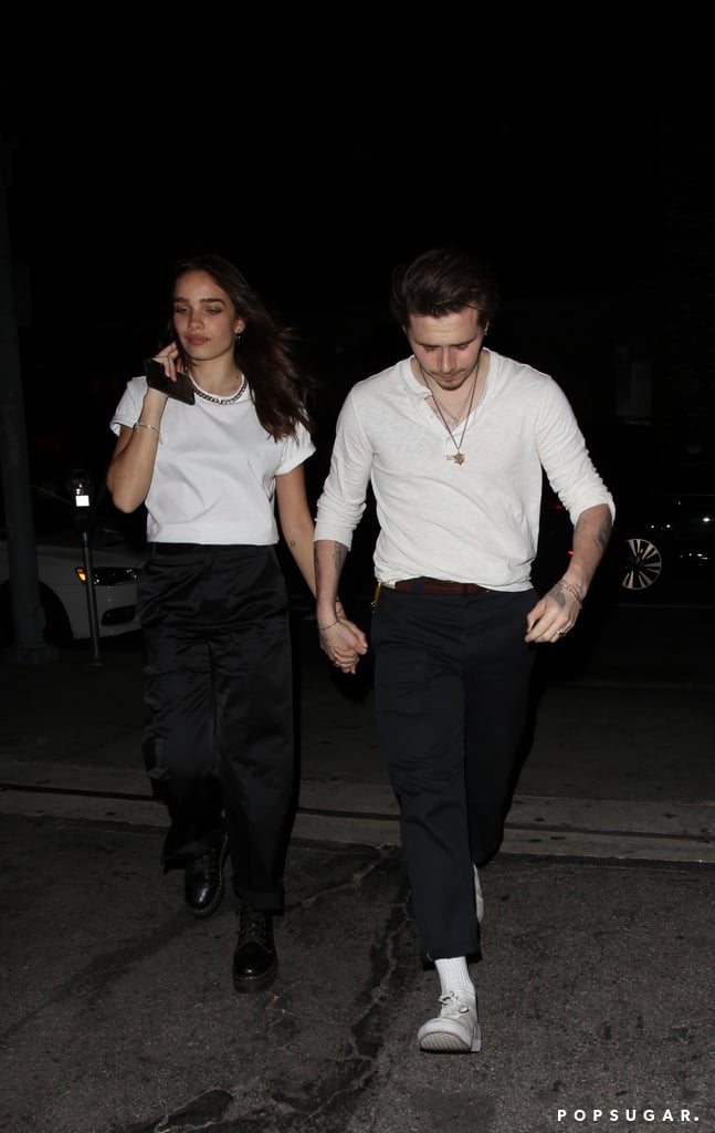 Brooklyn Beckham and Hana Cross in Matching Outfits