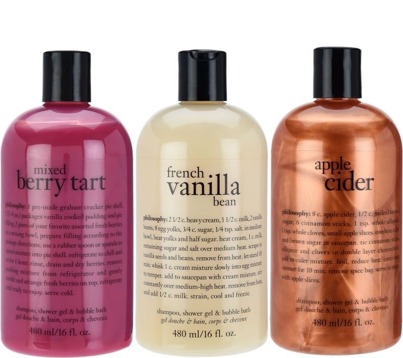 Philosophy Autumn Favorites Shower Gel Trio