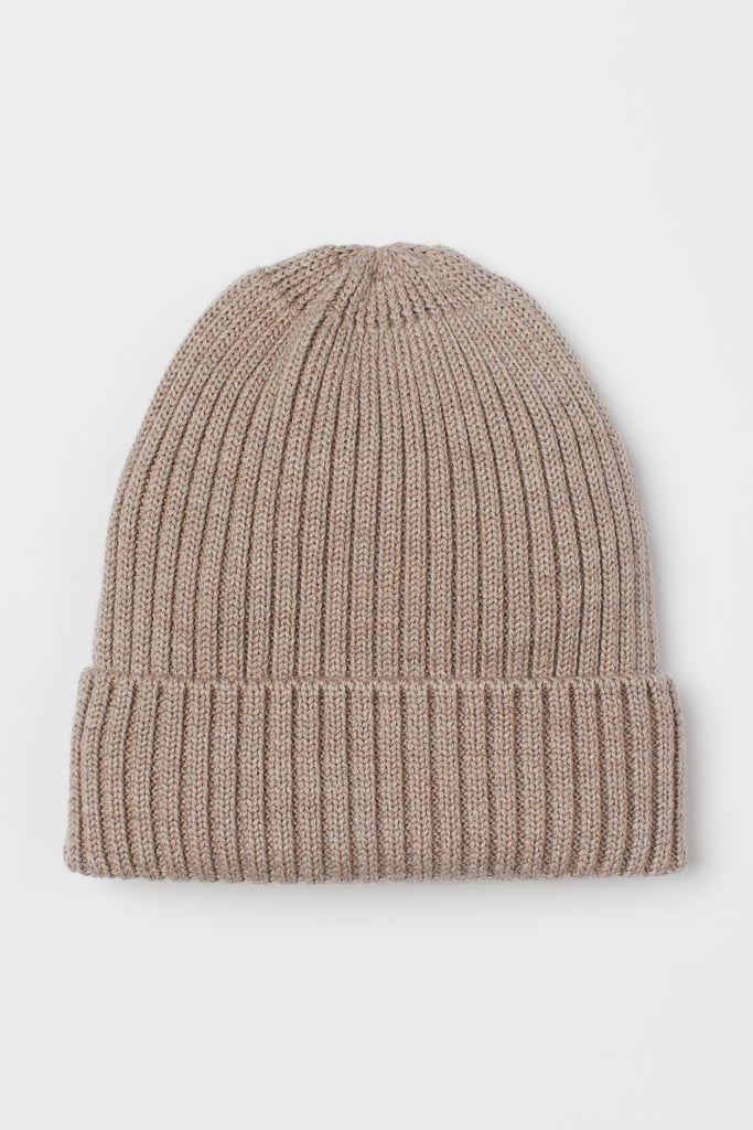 A Warm Hat: H&M Rib-Knit Wool Hat