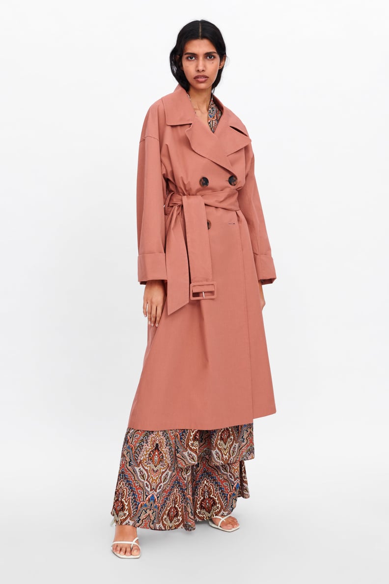 Zara Belted Trench Coat
