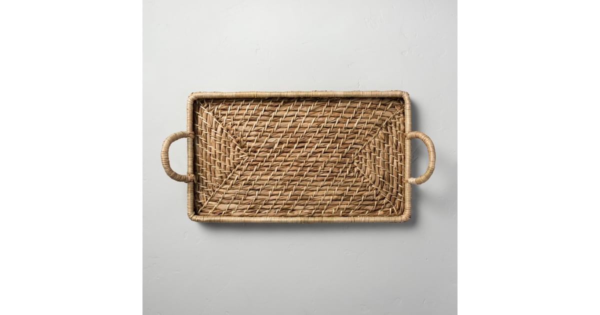 For Serving Hearth & Hand with Magnolia Woven Rectangular Serve Tray