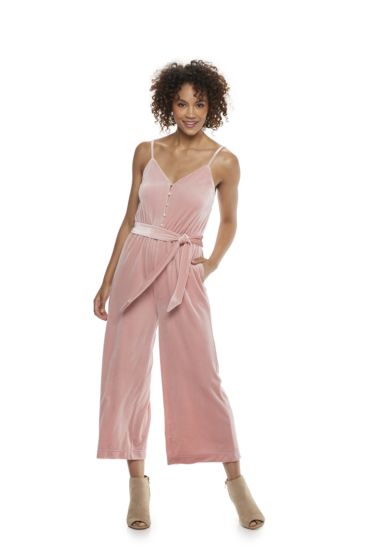 Cami Jumpsuit in Bridal Rose POPSUGAR Collection at Kohl's December