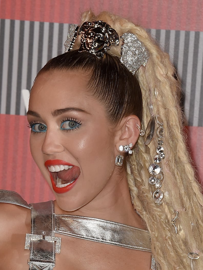 Miley Cyrus at the 2015 MTV Video Music Awards in August 2015