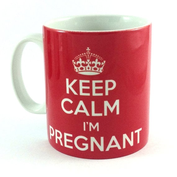 Keep Calm I'm Pregnant Mug