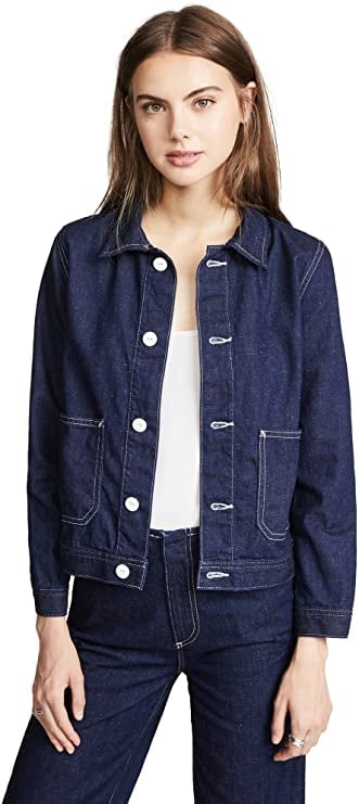 A Sharp Denim Jacket: AG Adriano Goldschmied Avenall Jacket