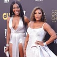 Venus and Serena Williams Dazzle in Crystal Gowns at the Critics' Choice Awards