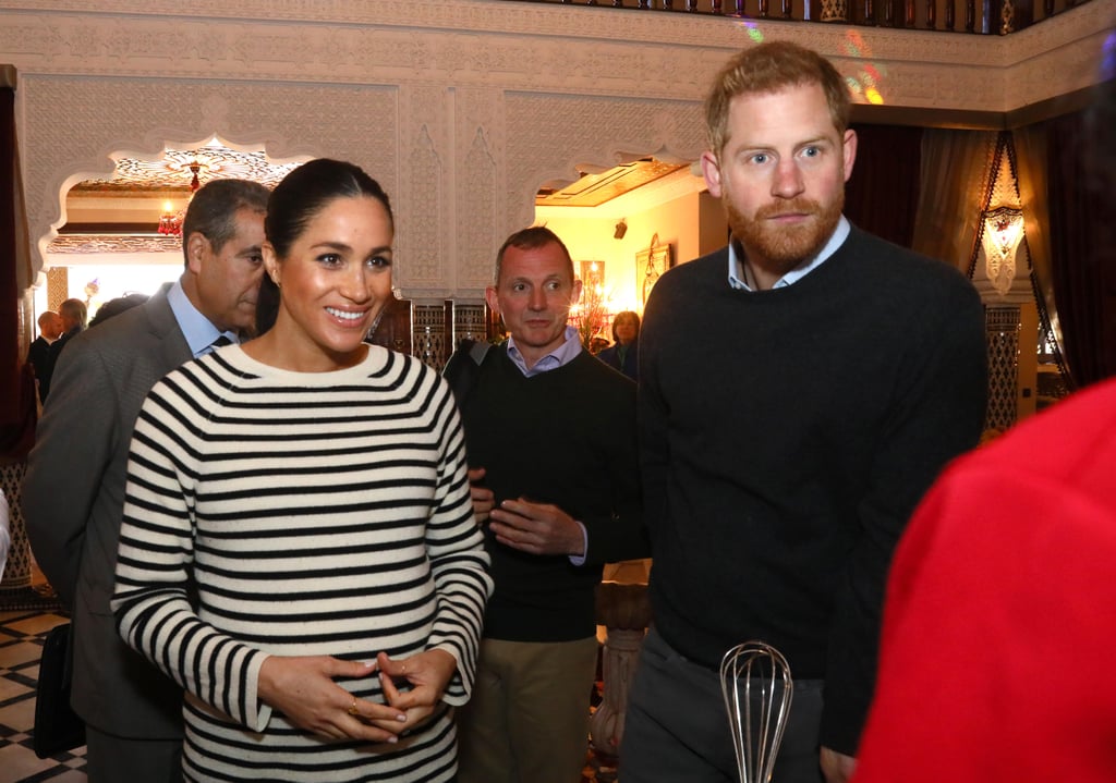 Meghan and Harry With Horses on Morocco Tour February 2019
