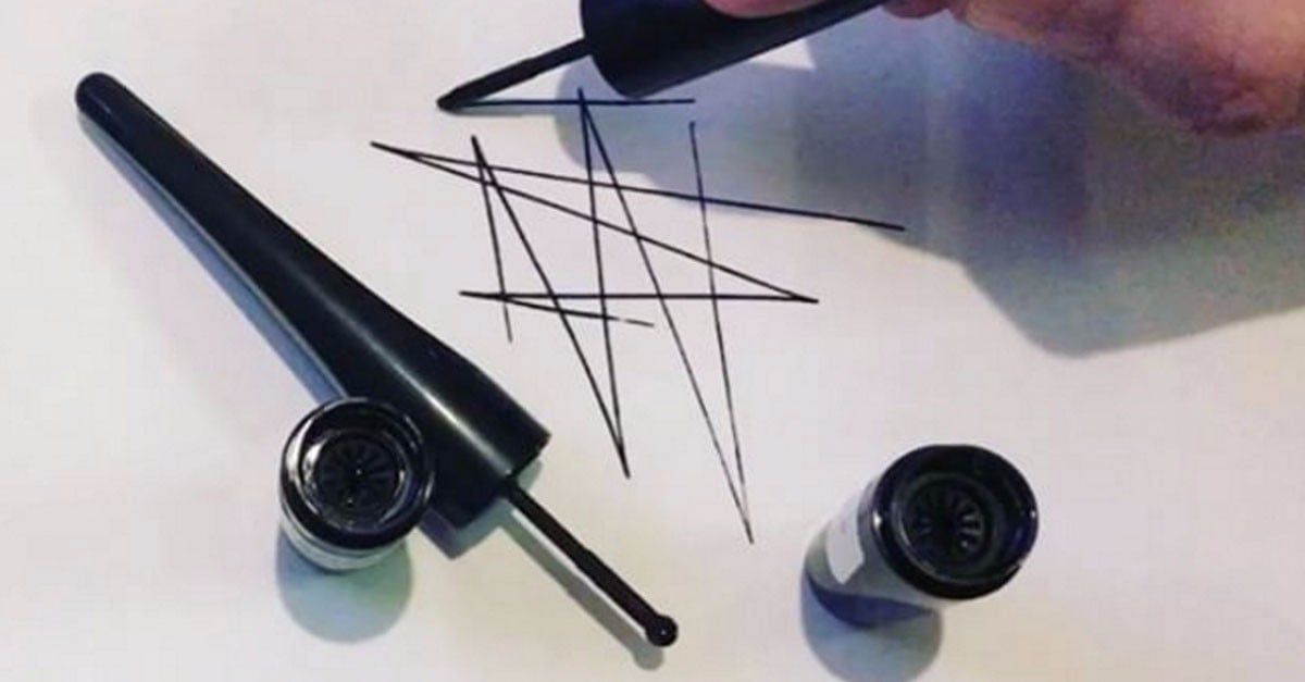 MAC Cosmetics Pizza Cutter Eyeliner POPSUGAR Beauty