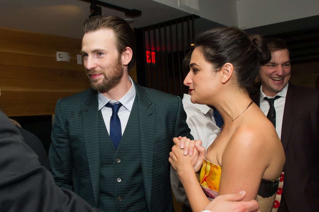 Chris Evans and Jenny Slate at LA Gifted Premiere 2017