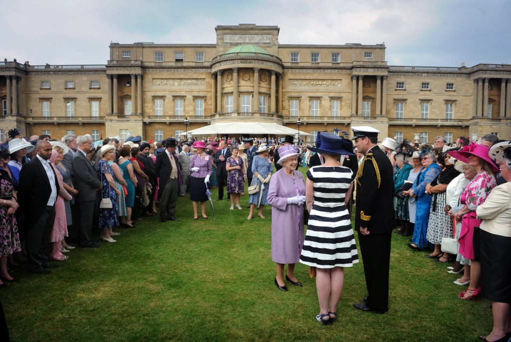 The garden party was held days before the big Jubilee weekend.
The garden party was held days before the big Jubilee weekend.