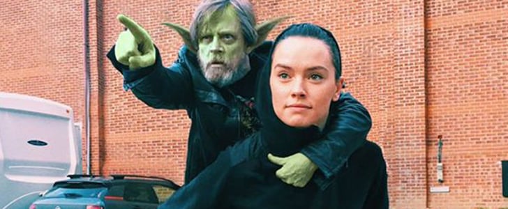 Photoshopped Mark Hamill With Daisy Ridley