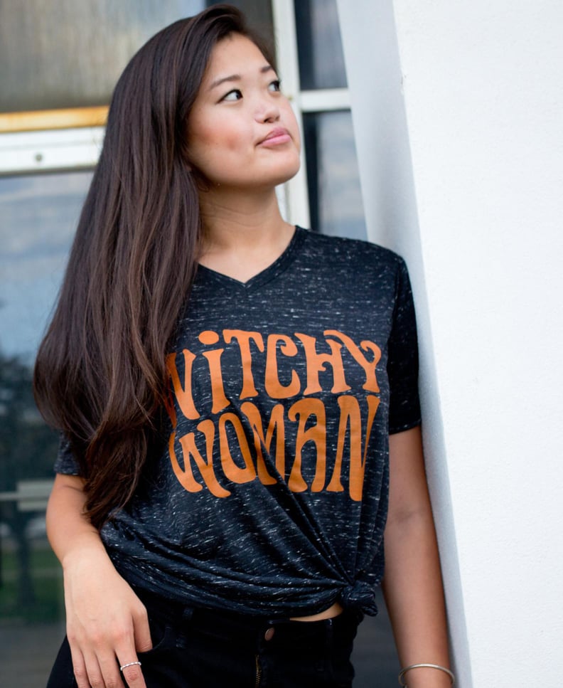 Witchy Woman Halloween Shirt