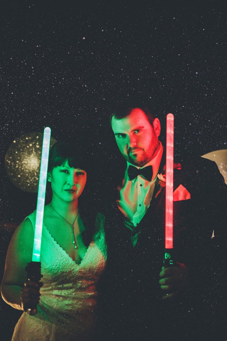 Lightsaber SendOff Star Wars Wedding Ideas POPSUGAR Tech Photo 85