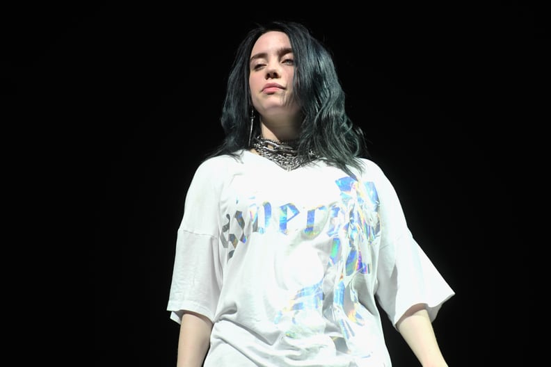 INDIO, CA - APRIL 13:  Billie Eilish performs at Outdoor Theatre during the 2019 Coachella Valley Music And Arts Festival on April 13, 2019 in Indio, California.  (Photo by Frazer Harrison/Getty Images for Coachella)