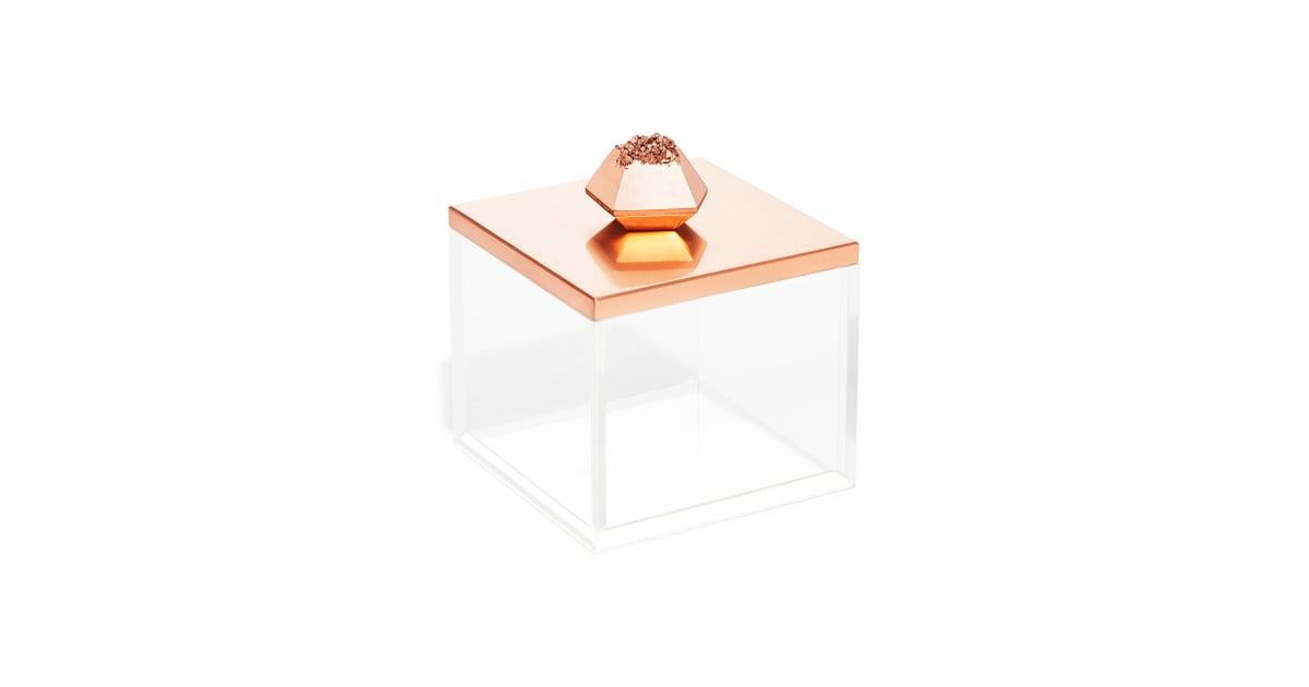 Kendra Scott Jewelry Box Rose Gold Home Decor POPSUGAR Home Photo 4