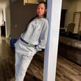 Storm Reid Wears Her Astrological Sign on Her Sleeve in This Good American Sweatsuit