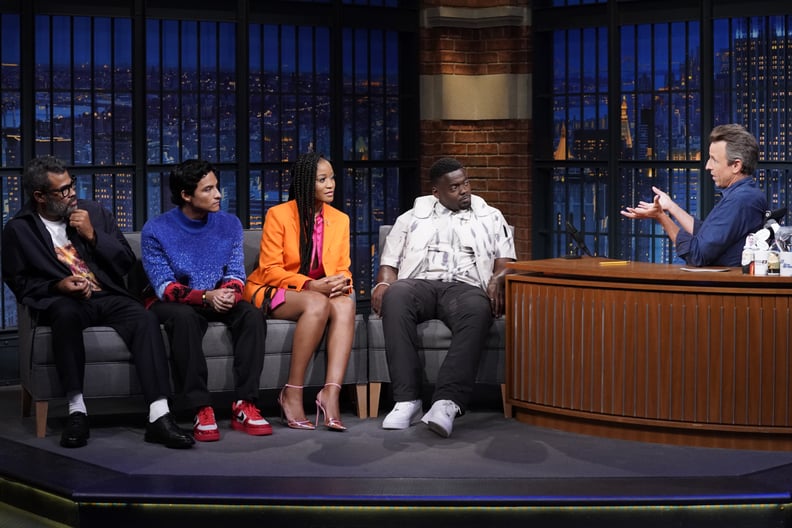 Keke Palmer and the "Nope" Cast at "Late Night With Seth Meyers"