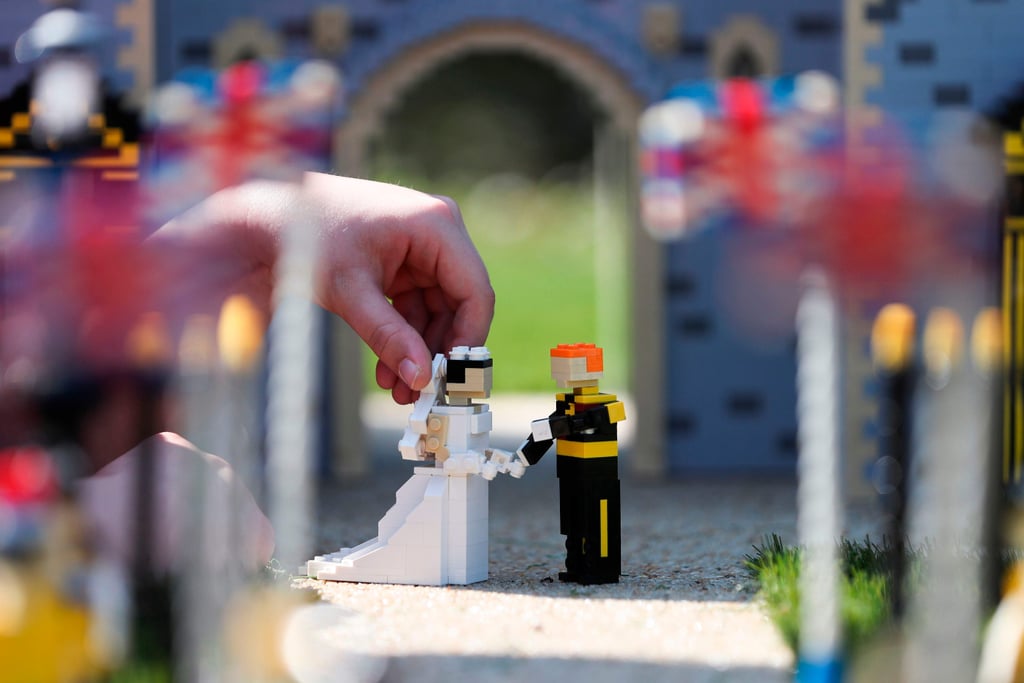 Legoland's Royal Wedding Lego Diorama May 2018