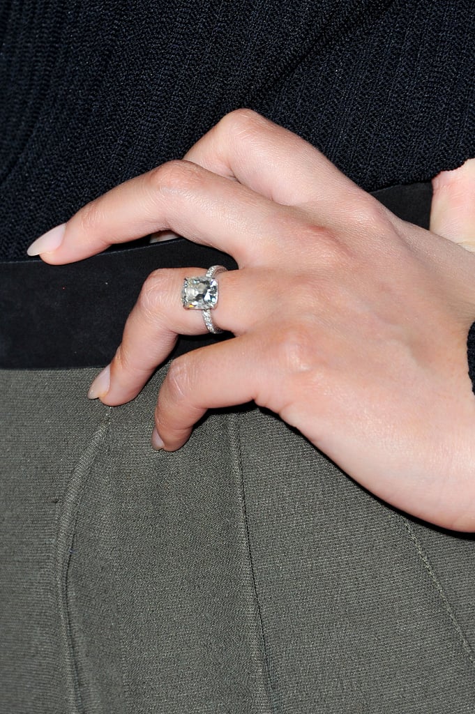 Chrissy Teigen Wearing Her Engagement Ring