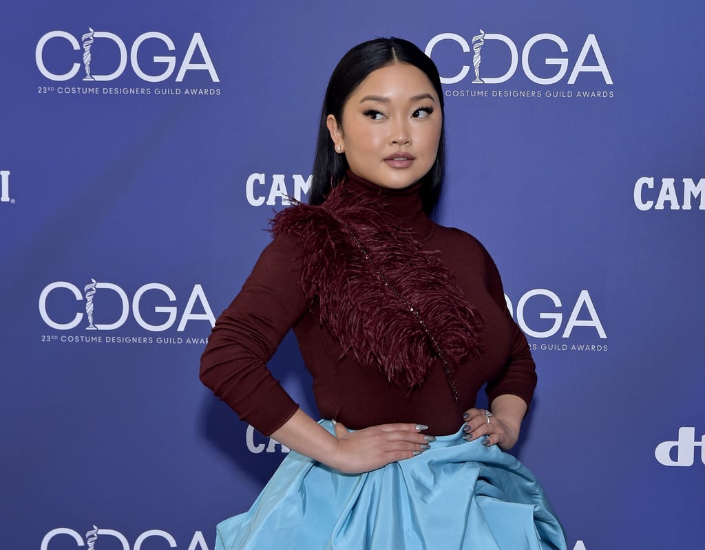 Lana Condor's Daring Costume Designers Guild Awards Outfits