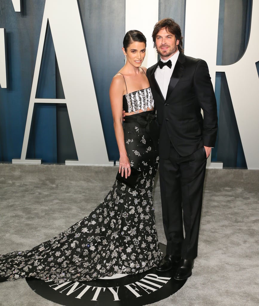 Ian Somerhalder and Nikki Reed at the Vanity Fair Oscars Party