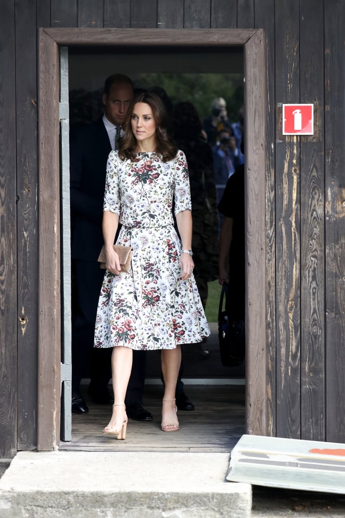 The Duchess Debuted an Erdem Floral Set