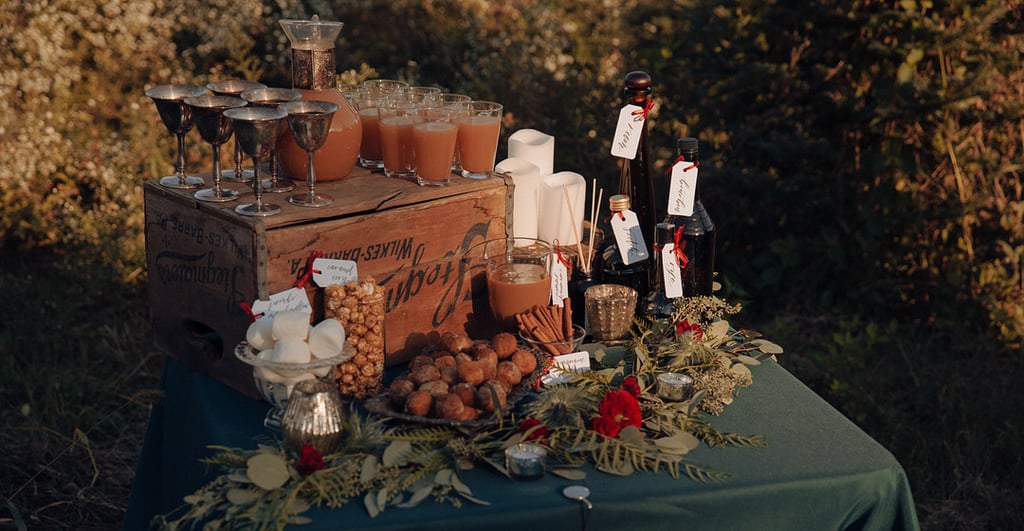 Inspiration For a Rustic Christmas Tree Farm Wedding Inspiration For a Rustic Christmas Tree Farm Wedding