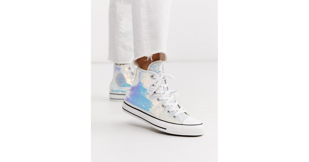 Converse chuck taylor sequin sneakers sales